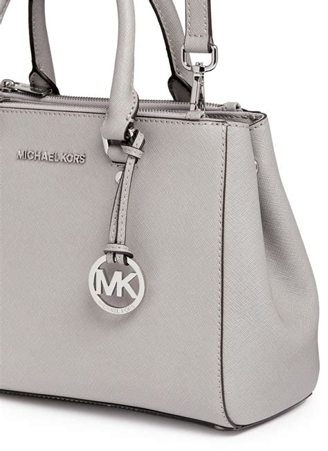 michael kors sutton medium saffiano leather satchel pearl grey|Michael Kors Sutton Medium Bags & Handbags for Women.